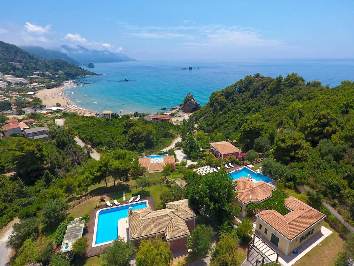 Corfu Resorts Villas Pelekas Exteriér fotografie