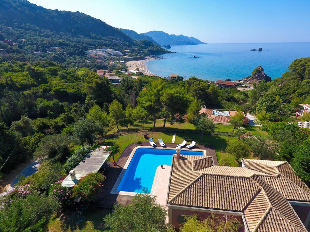 Corfu Resorts Villas Pelekas Exteriér fotografie