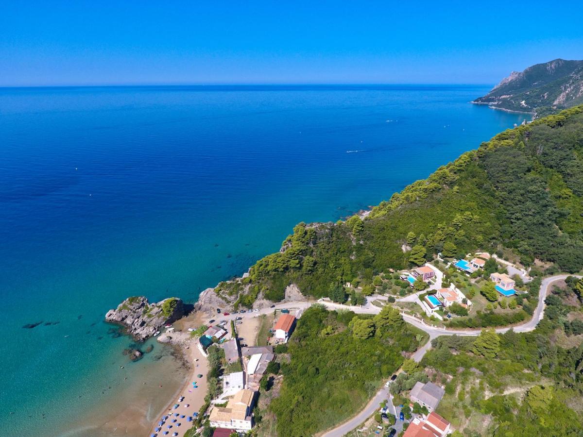 Corfu Resorts Villas Pelekas Exteriér fotografie